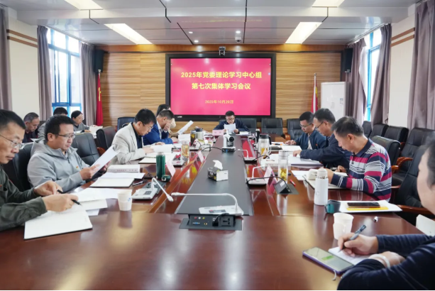 学校召开2025年党委理论学习中心组第七次集体学习会议